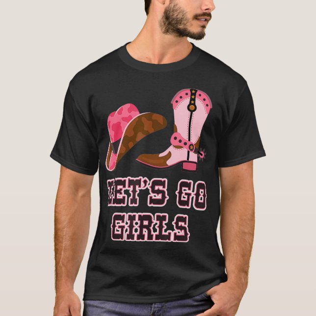 Camiseta Vamos Chicas a cosechar botes de vacas del país oc (Anverso)