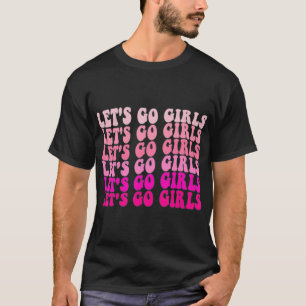 Camiseta Vamos Chicas Bachelorette Viaje Retro Noche