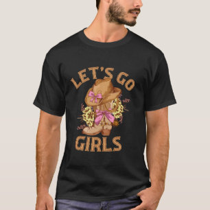 Camiseta Vamos Chicas Coquette Bow Western Cowgirl Country