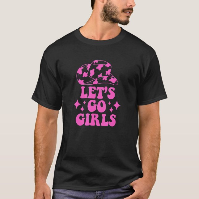 Camiseta Vamos Chicas Feminista Vaquera Occidental Wild Wes (Anverso)