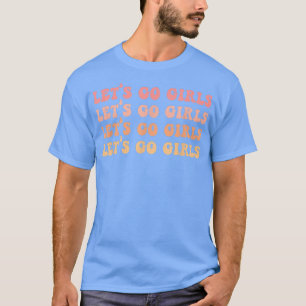 Camiseta Vamos Chicas Retro Bachelorette Party Bride