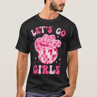 Camiseta Vamos Chicas Western Cowgirl Gorra Disco Fiesta Ba