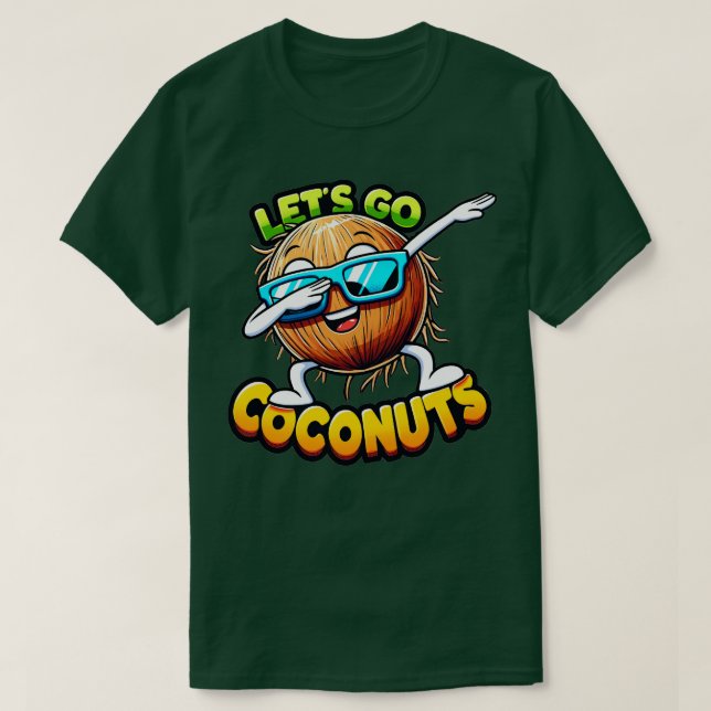 Camiseta Vamos Cocos (Diseño del anverso)