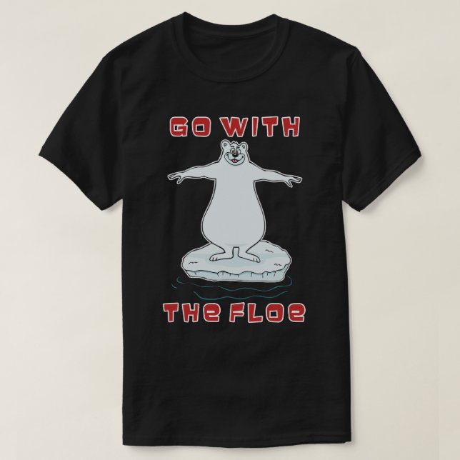 Camiseta ¡Vamos con la banquisa! (Diseño del anverso)