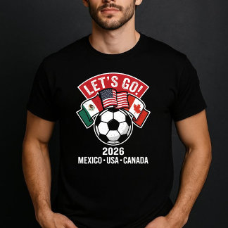 Camiseta Vamos - Copa de Fútbol de EE. UU. Canadá México