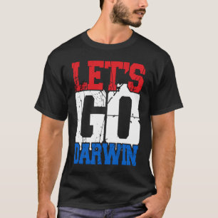 Camiseta Vamos Darwin Bandera de EE.UU. Vintage vamos Darwi