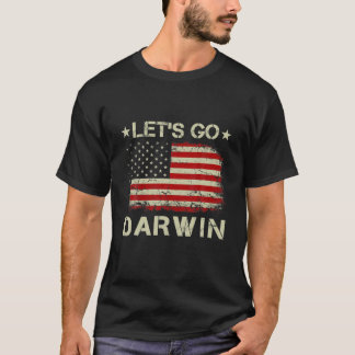 Camiseta Vamos Darwin, bandera estadounidense de la época p