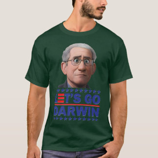 Camiseta Vamos Darwin Estados Unidos Bandera Vintage Fauci 