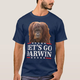 Camiseta Vamos Darwin Estados Unidos Bandera Vintage Fauci 