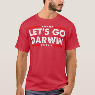 Camiseta Vamos Darwin Funny Sarcástico Vintage nuestra band