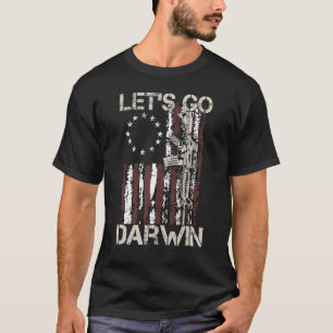 Camiseta Vamos Darwin Tee Conservador Anti Liberal F