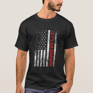 Camiseta Vamos Darwin Tee divertido y moderno Sarcástico va
