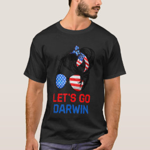 Camiseta Vamos Darwin, vamos a Darwin Messy Bun America