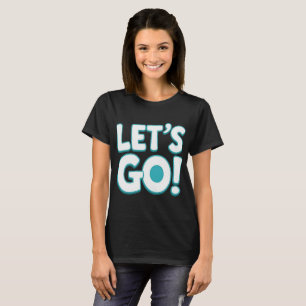 Camiseta ¡Vamos! Diseño Motivador de Juegos y Exámenes Depo