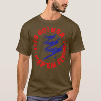 Camiseta Vamos EE.UU. keepem volando