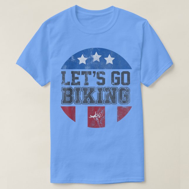 Camiseta Vamos en bicicleta - Sarcástico Biker Lover1000 (Diseño del anverso)