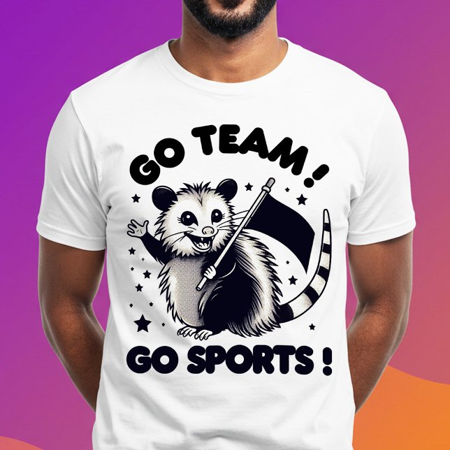 Camiseta ¡Vamos Equipo! ¡Deportes! (Subido por el creador)