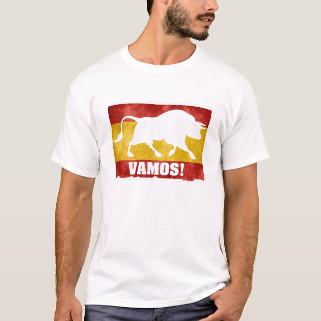 Camiseta ¡VAMOS! Espanol (Anverso)