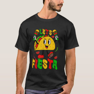 Camiseta Vamos Fiesta Tacos Cinco De Mayo Hombres Mujeres