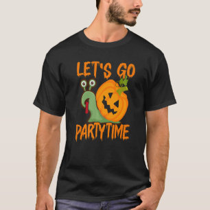 Camiseta Vamos Fiesta Time Snail Halloween Party