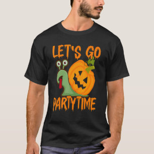 Camiseta Vamos Fiesta Time Snail Halloween Party
