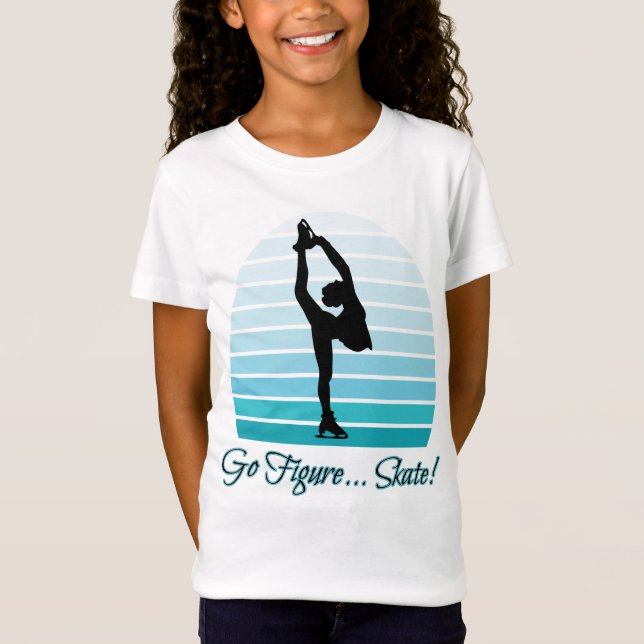 Camiseta ¡Vamos, Figura! - Patinaje sobre hielo - cita a T- (Anverso)