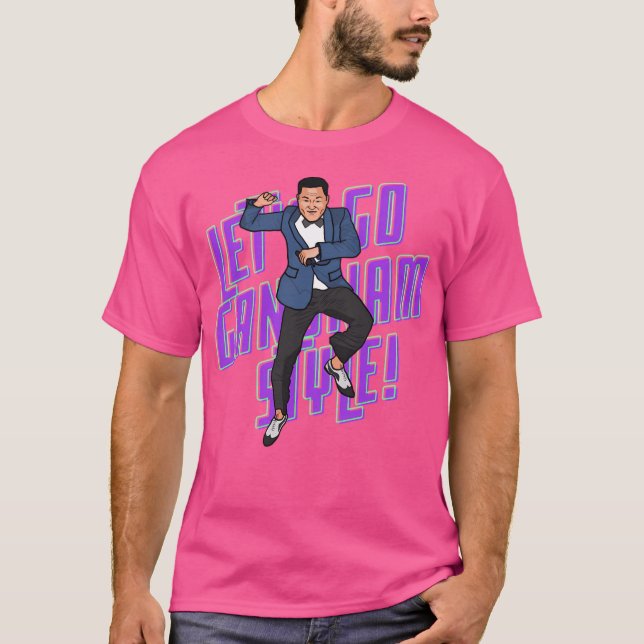 Camiseta Vamos Gangnam Style (Anverso)