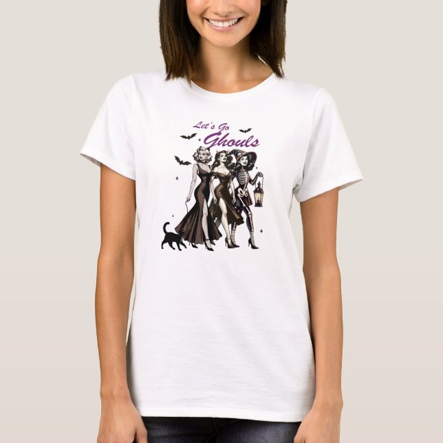 Camiseta "Vamos Ghouls" (Anverso)