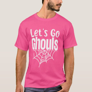 Camiseta Vamos Ghouls bailando esqueleto Cowboy Western Ha