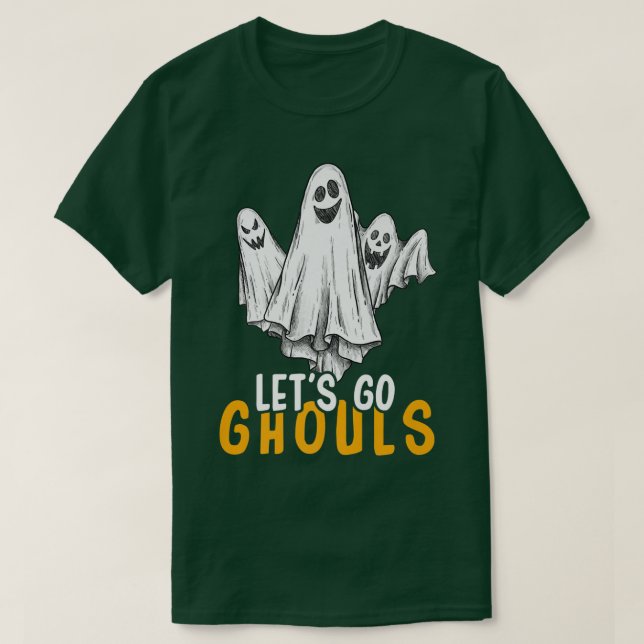 Camiseta Vamos Ghouls Funny Halloween211 (Diseño del anverso)