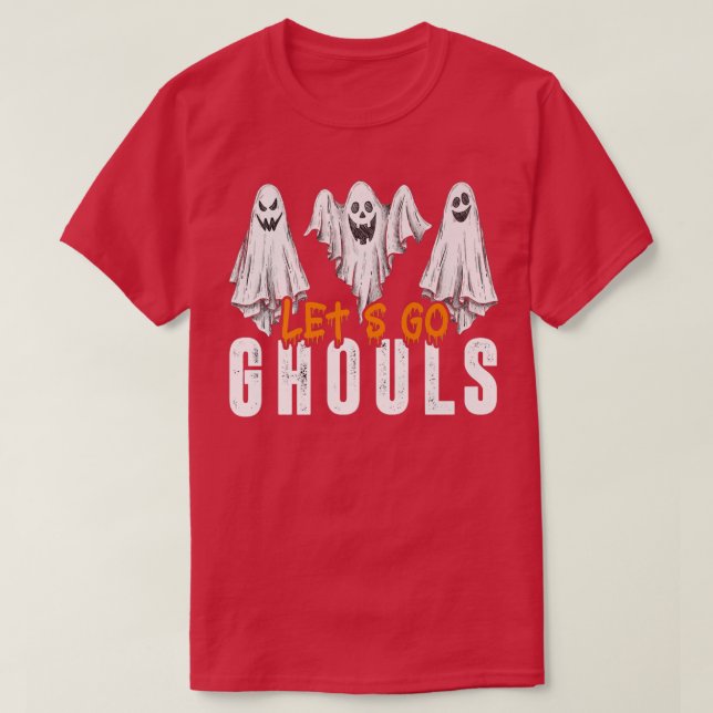 Camiseta Vamos Ghouls Funny Halloween213 (Diseño del anverso)