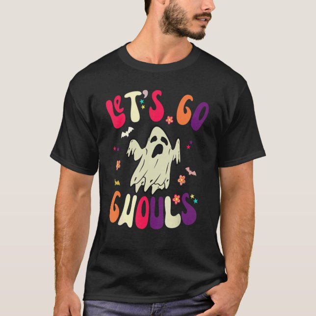 Camiseta Vamos Ghouls Groovy Halloween Essential (Anverso)