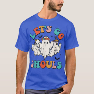 Camiseta Vamos Ghouls Groovy Retro Spooky Season Ghost H