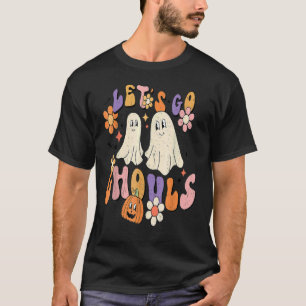 Camiseta Vamos Ghouls Halloween Pareja Festividad Fantasma