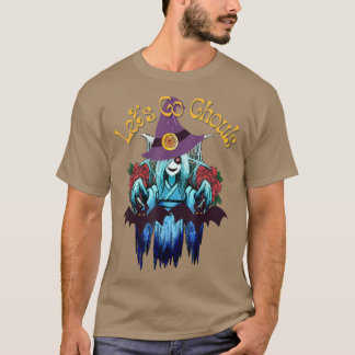 Camiseta Vamos Ghouls Retro Ghouls, Halloween hippie
