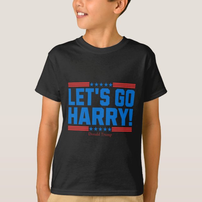 Camiseta Vamos, Harry, sal del sofá, vota a F (Anverso)