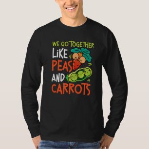 Camiseta Vamos juntos como guisantes y zanahorias