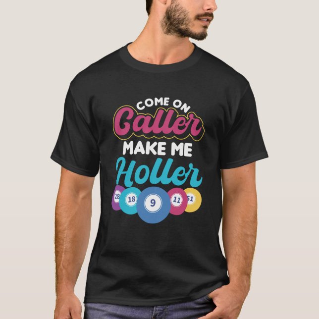 Camiseta Vamos Llamador Háganme Holler Gamblgo (Anverso)