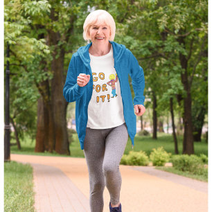 Camiseta Vamos por ello T-Shirt Motivational diciendo motiv