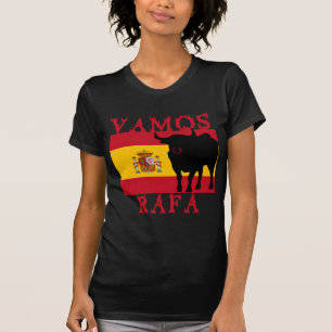 Camiseta Vamos Rafa con la bandera de España