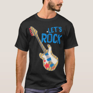 Camiseta Vamos Rocktar Rock'n Roll Retro Música Femenina de