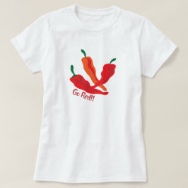 Camiseta ¡¡¡Vamos Rojo!!! Chile Peppers