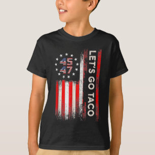 Camiseta Vamos Taco Divertido Trump