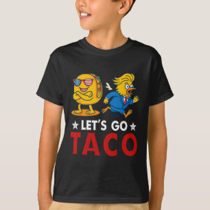 Camiseta Vamos Taco Divertido Trump Siempre se Rinde 17
