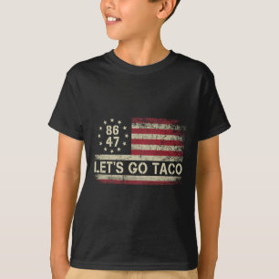 Camiseta Vamos Taco Divertido Trump Siempre se Rinde 70