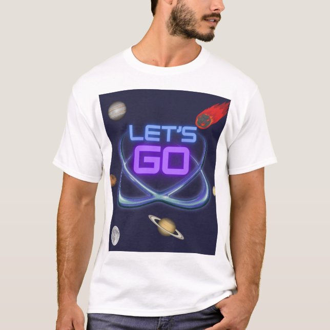 CAMISETA VAMOS UNIVERSO (Anverso)