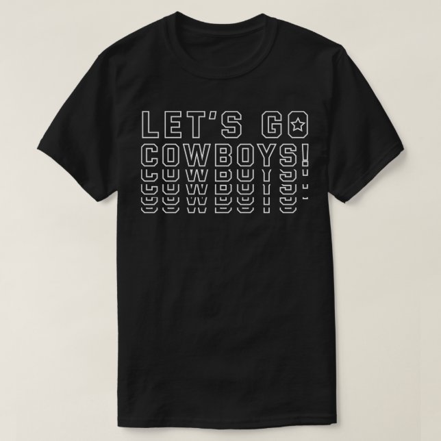 Camiseta Vamos Vaqueros (Diseño del anverso)