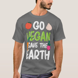 Camiseta Vamos Vegan Salven El Planeta Veganismo Vida Graci