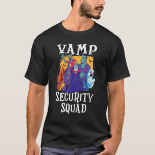 Camiseta Vamp Security Squad fácil disfraz de Halloween