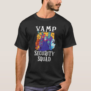 Camiseta Vamp Security Squad fácil disfraz de Halloween